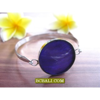 Cuff Stainless Steel Bracelets Shells Women
